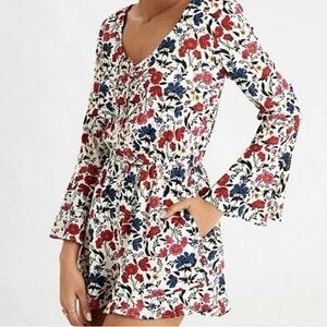American Eagle Floral Women’s Romper / Size Medium